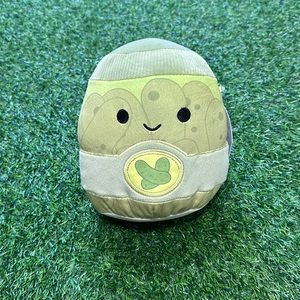 Squishmallow Food Zaid the Pickle Jar 7 Inch First to Market Soft Plush New